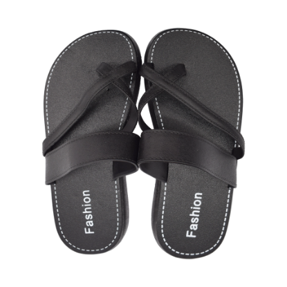 صندل سلايد نسائي 43965‑7 شريط عريض