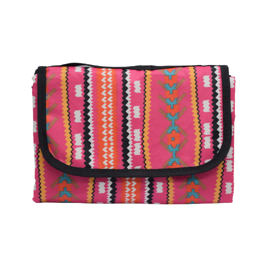 سجادة نزهات مطوية بحقيبة حمل مريحة