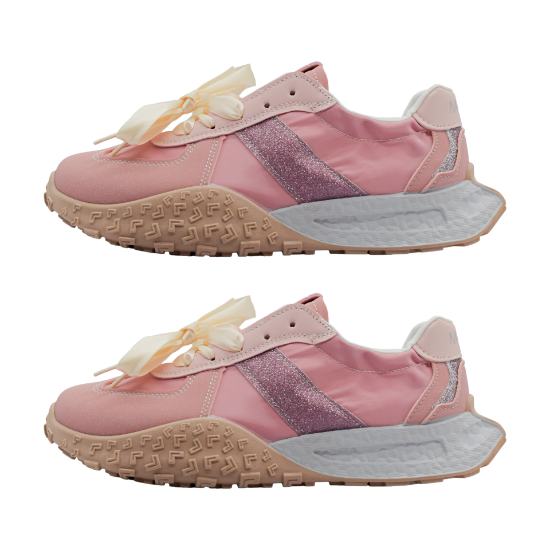 حذاء رياضي بنات كود C-2 نعل مرن