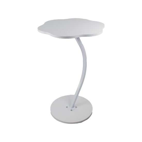 صورة طاولة جانبية شكل زهرة