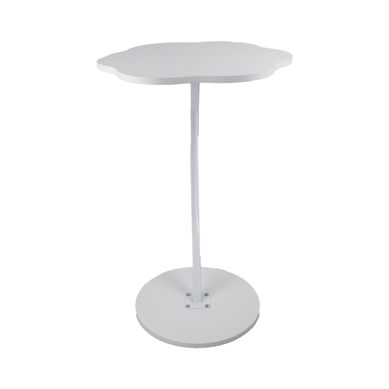 صورة طاولة جانبية شكل زهرة