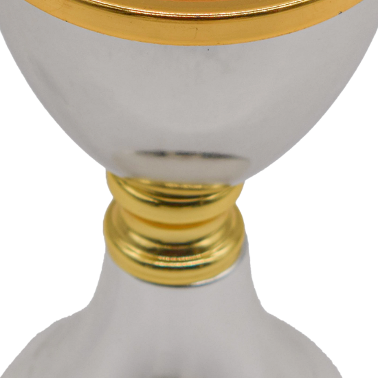 صورة مبخرة أنيقة فضي بمعدن ذهبي LC213