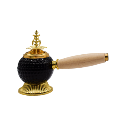 صورة مبخرة ذهبية بمقبض L2926