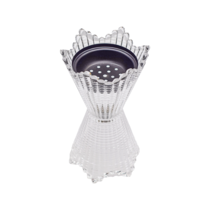 صورة مبخرة شفافة بمعدن أسود MK8880