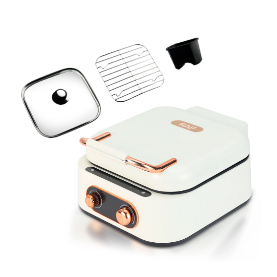 واجهة تحكم باللمس للطباخ الكهربائي مع إضاءة LED