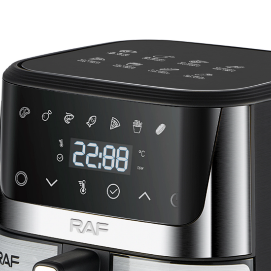 مقارنة بين حجم المقلاة الهوائية 7 لتر والموديلات الأصغر