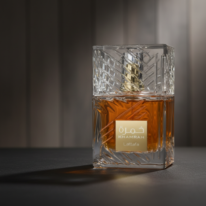 عطر خمرة الأصلي - قارورة فاخرة تعبق بروائح الشرق