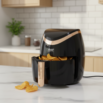 شاشة التحكم الرقمية للمقلاة الهوائية مع إعدادات مسبقة