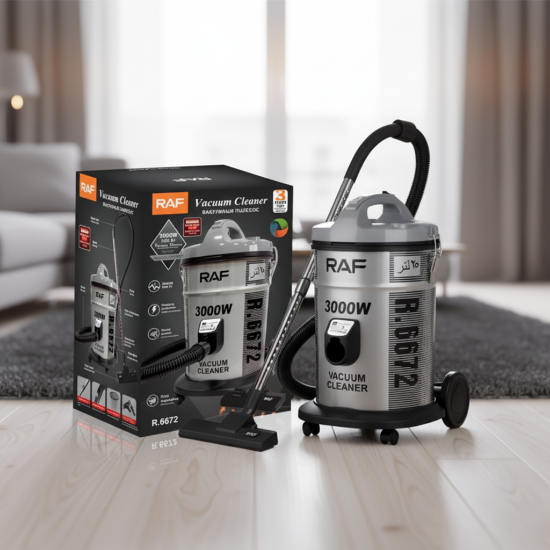 مكنسة كهربائية RAF 25 لتر بقوة 3000 واط
