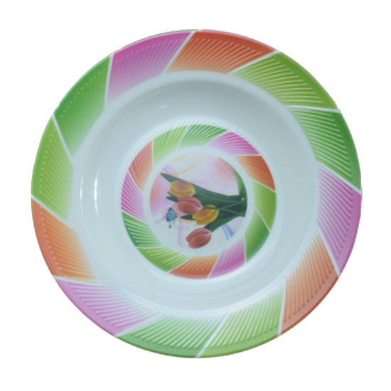 صحن تقديم للحلويات والمقبلات.