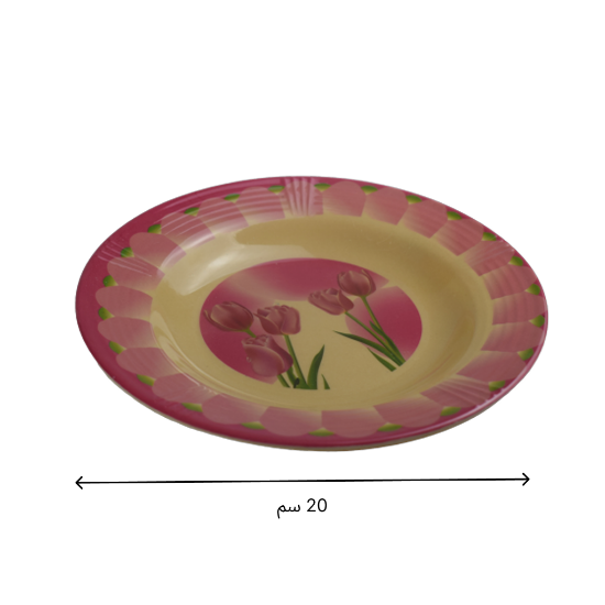 مجموعة صحون تقديم أنيقة بتصميم عصري.