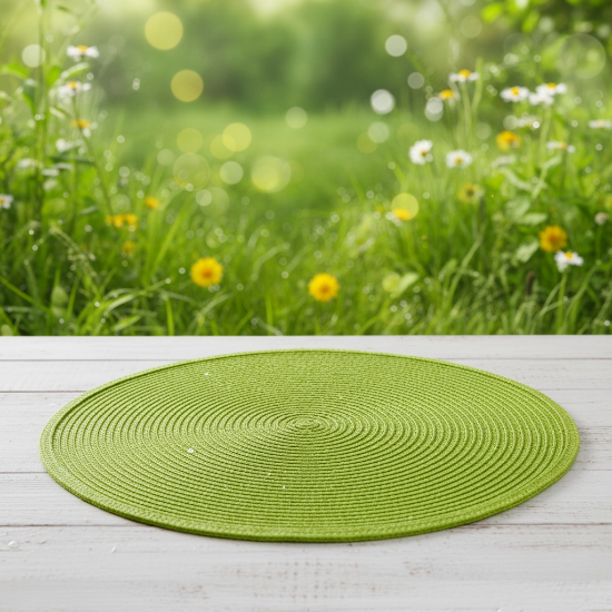 صورة مفرش طاولة دائري 61161-2