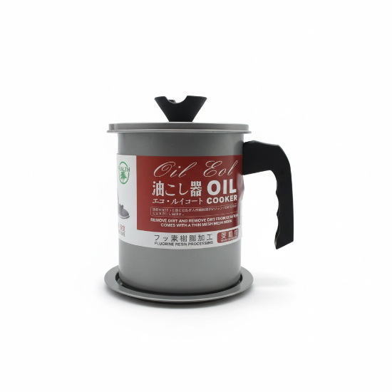 صورة وعاء مصفاة زيت الطهي 1.7 لتر