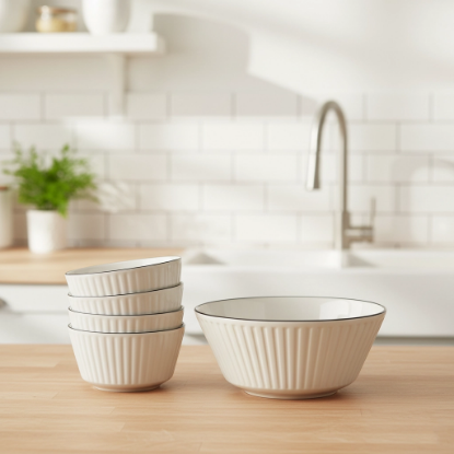 صورة طقم أوعية بورسلين 5 قطع