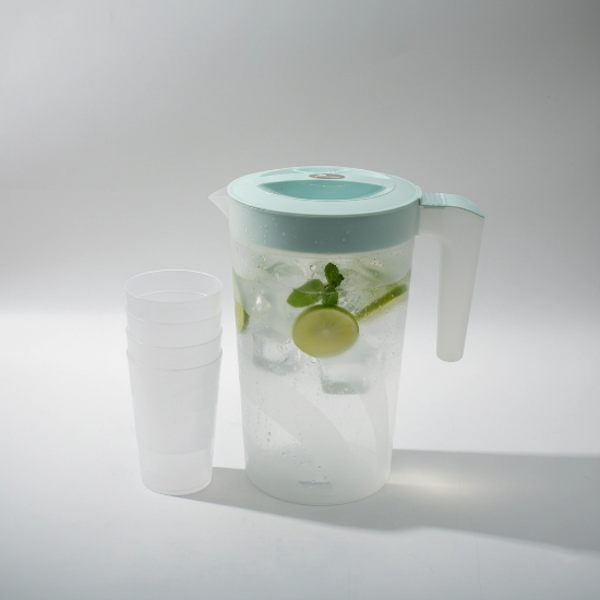 صورة جيك  بلاستيك مع 4 اكواب  No.2481