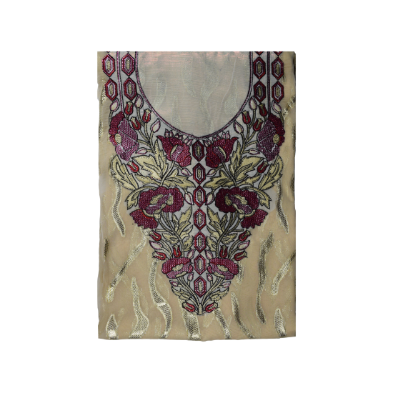 صورة مخور مطرز شيفون ايطالي