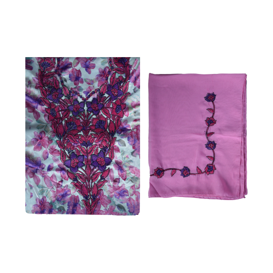 صورة مخور مطرز حرير مع الشيلة