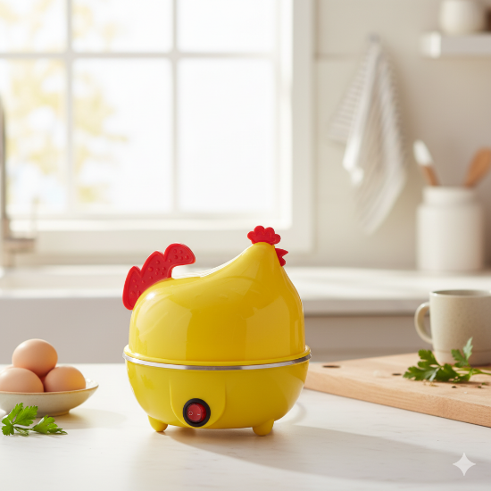 صورة جهاز سلق البيض على شكل دجاجة