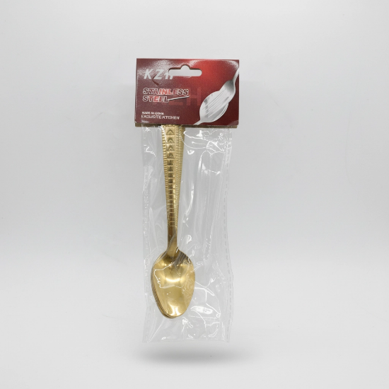 صورة طقم ملاعق ذهبية صغيرة 6 قطع     16336-2