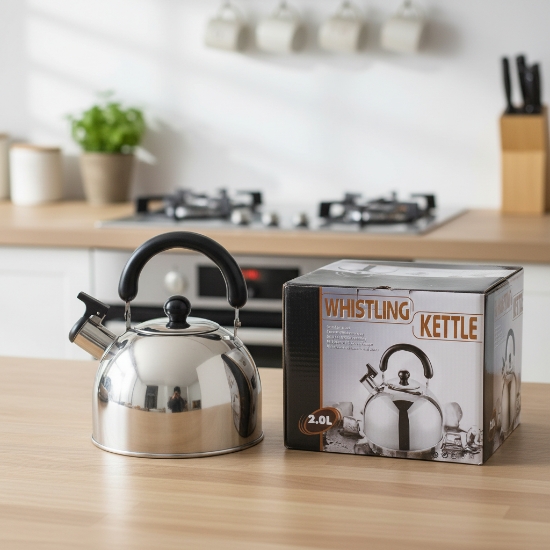 صورة غلاية ماء من الستانلس استيل 2 لتر