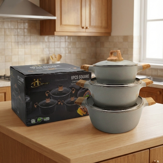 صورة مجموعة أواني طهي