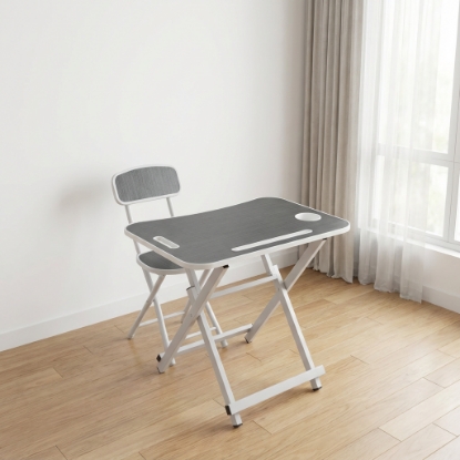 صورة طقم طاولة قابلة للطي مع كرسي