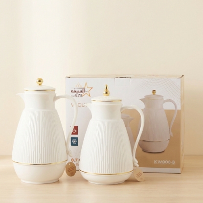 صورة طقم ثلاجة شاي 1 لتر + 0.7 لتر النجم