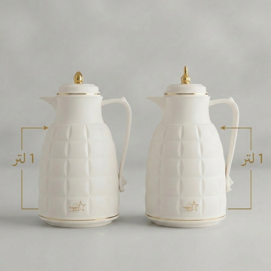 صورة طقم ثلاجة شاي 2 حبة 1 لتر النجم