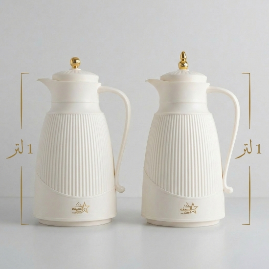 صورة طقم ثلاجة شاي 2 حبة 1 لتر النجم