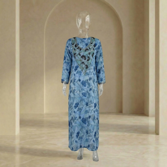 صورة مخور حرير ايطالي مطرز بالترتر