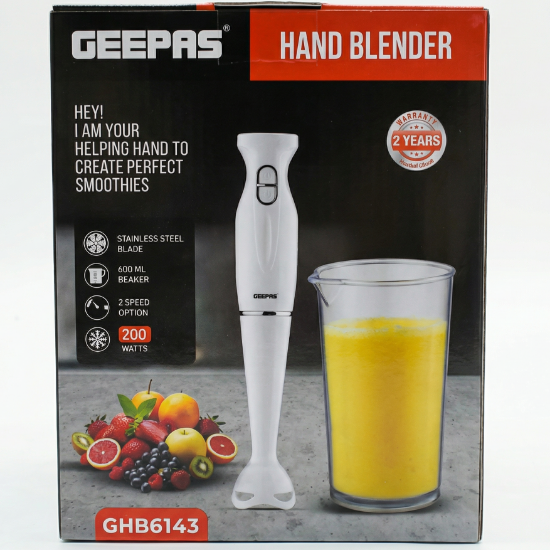 صورة خلاط يدوي كهربائي جيباس موديل GHB143