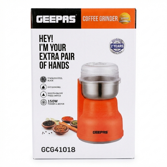 صورة طاحونة قهوة و البهارات جيباس 40 جم موديل GCG41018