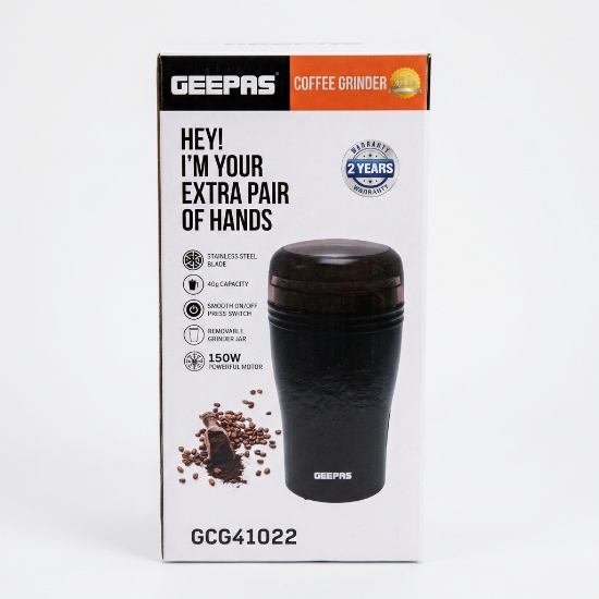 صورة طاحونة قهوة و البهارات جيباس 40 جم موديل GCG41022