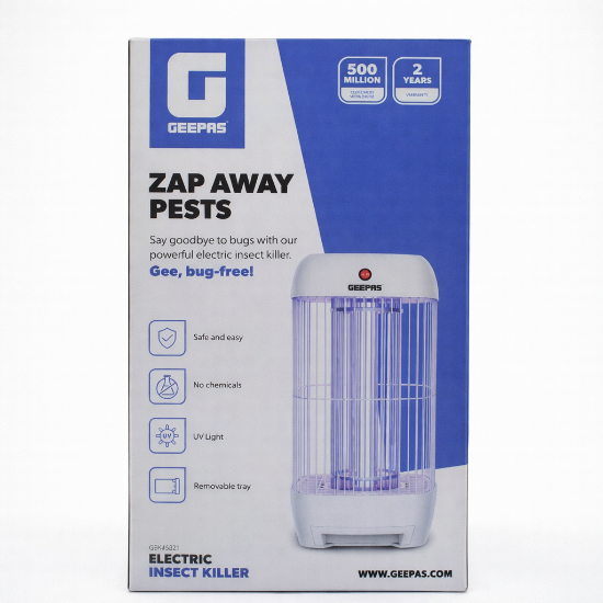 صورة صاعق حشرات الكتروني مصباح فوق بنفسجي موديل GBK25621