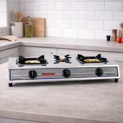 صورة موقد غاز 3 عيون جيباس موديل GK74BS