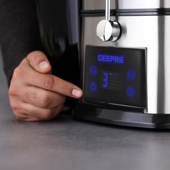 صورة عصارة فواكة رقمية 5 سرعات جيباس موديل GJE46023