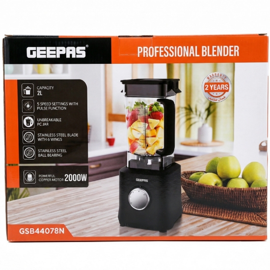 صورة خلاط احترافي جيباس 5 سرعات موديل GSB44078