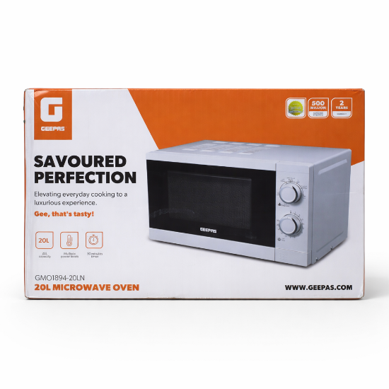 صورة فرن ميكرويف جيباس 20 لتر موديل GMO1894