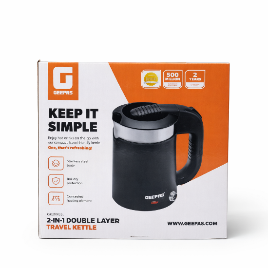 صورة غلاية جيباس 2*1  , 5.0 لتر براسين موديل GK38055