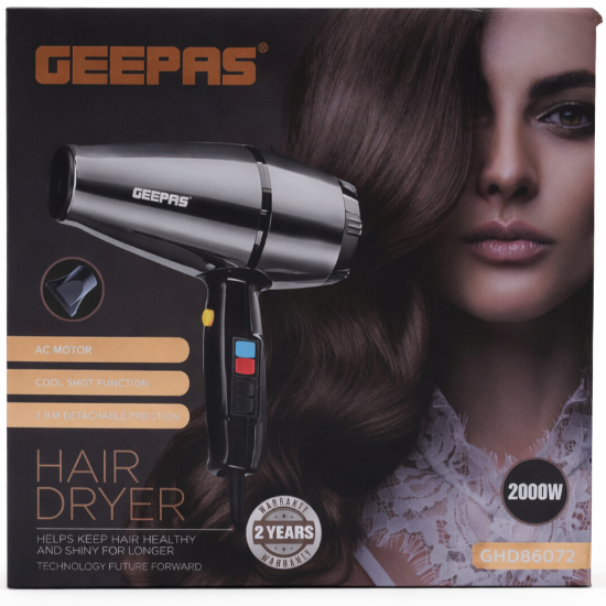 صورة مجفف شعر جيباس الاحترافي موديل GHD86072