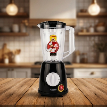 صورة عصارة كهربائية 1.5 لتر وطاحونة نيكاي موديل NB1500AX
