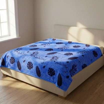 صورة بطانية فلانيل مقلم 200 * 240