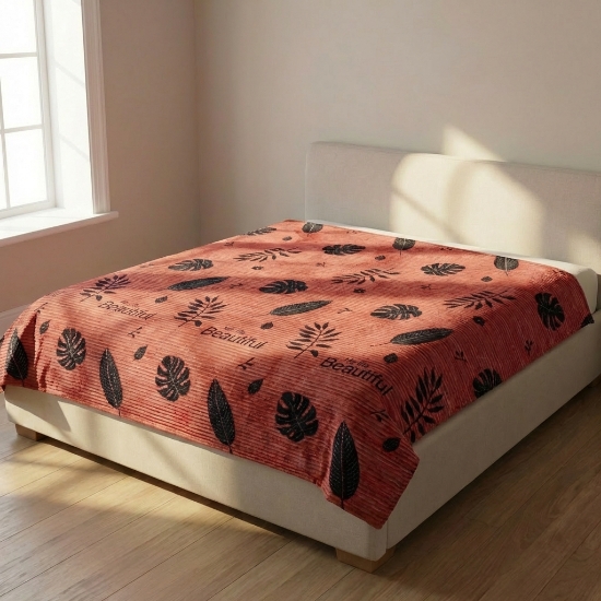 صورة بطانية فلانيل مقلم 200 * 240