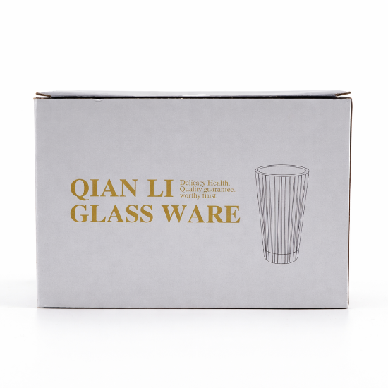 صورة طقم أكواب زجاجية مقلم موديل Y6009