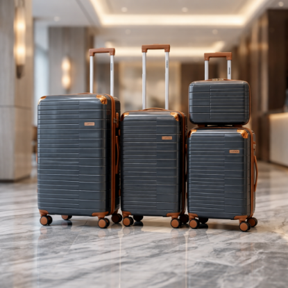 صورة طقم شنط سفر 4 قطع PP2502