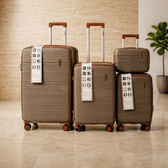 صورة طقم شنط سفر 4 قطع موديل PP213