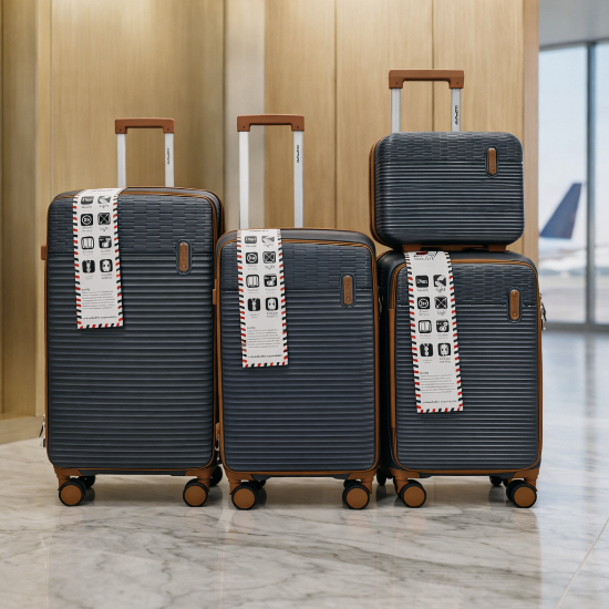 صورة طقم شنط سفر 4 قطع موديل PP213