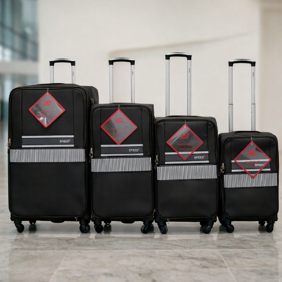 صورة طقم شنط سفر 4 قطع موديل 5555