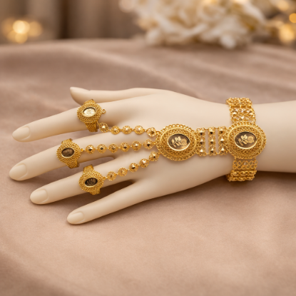 صورة كف من ثلاث خواتم فاخر 7113