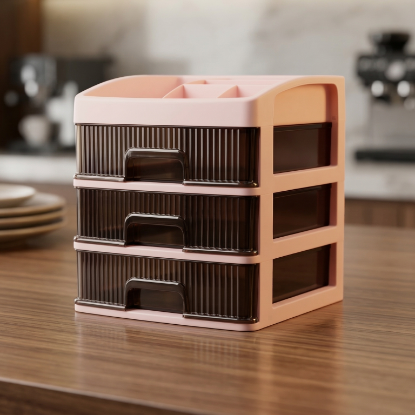 صورة منظم مكياج متعدد الطبقات H268-2